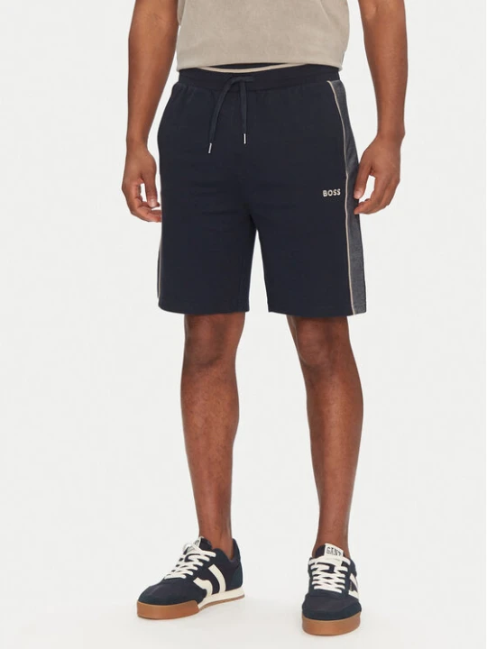 Zdjęcie produktu BOSS Szorty sportowe Tracksuit Short 50540752 Granatowy Regular Fit