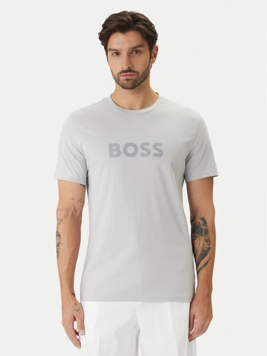 Zdjęcie produktu BOSS T-Shirt 50491706 Szary Regular Fit