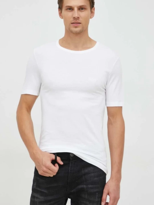 Zdjęcie produktu BOSS t-shirt bawełniany 3-pack TShirt RN 3P Classic biały