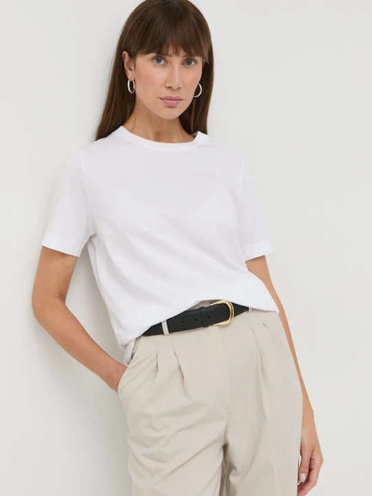 Zdjęcie produktu BOSS t-shirt bawełniany Ecosa biały