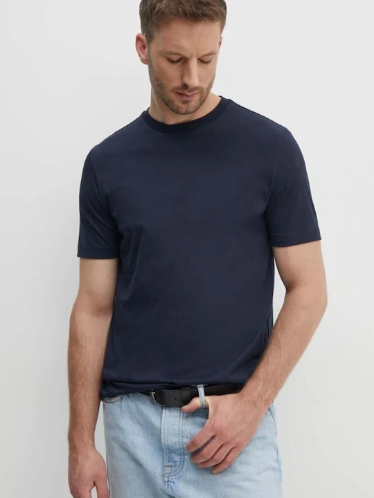 Zdjęcie produktu BOSS t-shirt bawełniany granatowy
