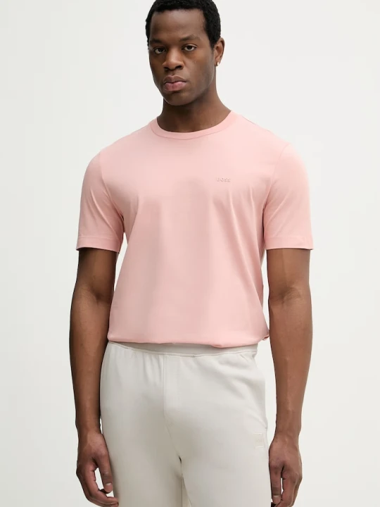 Zdjęcie produktu BOSS T-shirt męski bawełniany Thompson 01 różowy