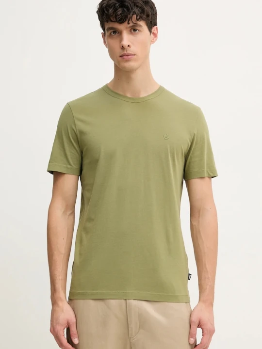 Zdjęcie produktu BOSS t-shirt bawełniany zielony