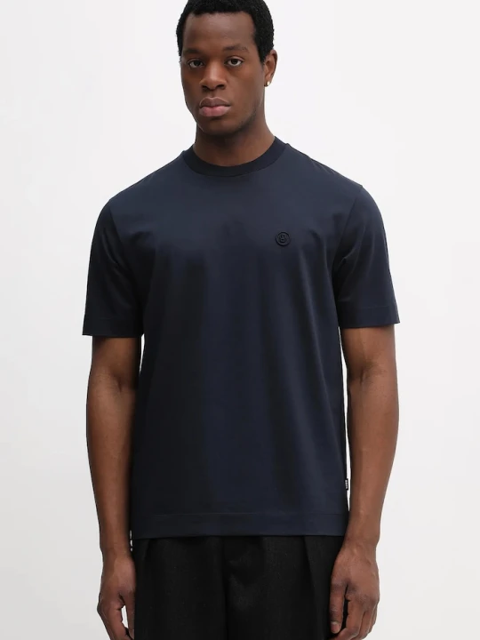 Zdjęcie produktu BOSS T-shirt męski bawełniany C-Tames 98 granatowy