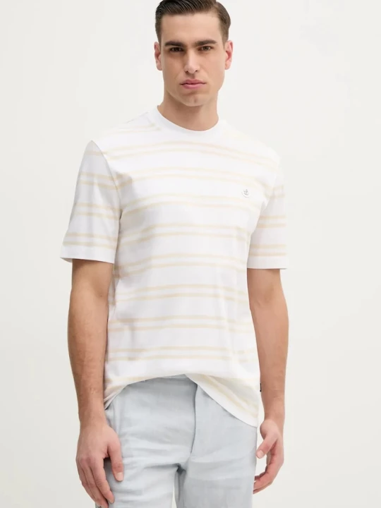 Zdjęcie produktu BOSS t-shirt bawełniany C-Taut 01 biały