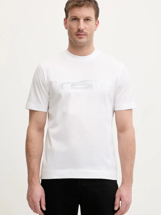 Zdjęcie produktu BOSS t-shirt bawełniany C-Taut 242_AM biały