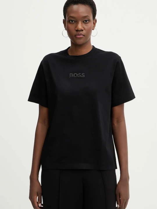 Zdjęcie produktu BOSS t-shirt bawełniany Eharpa3 czarny
