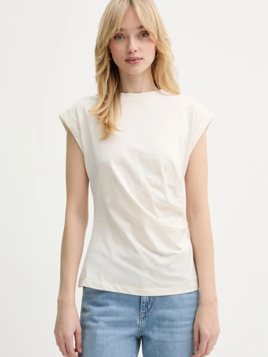 Zdjęcie produktu BOSS t-shirt bawełniany Epka beżowy