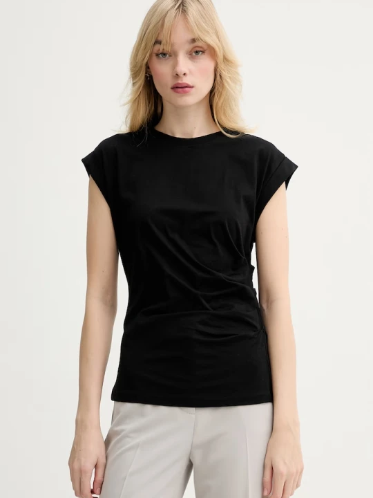 Zdjęcie produktu BOSS t-shirt bawełniany Epka czarny