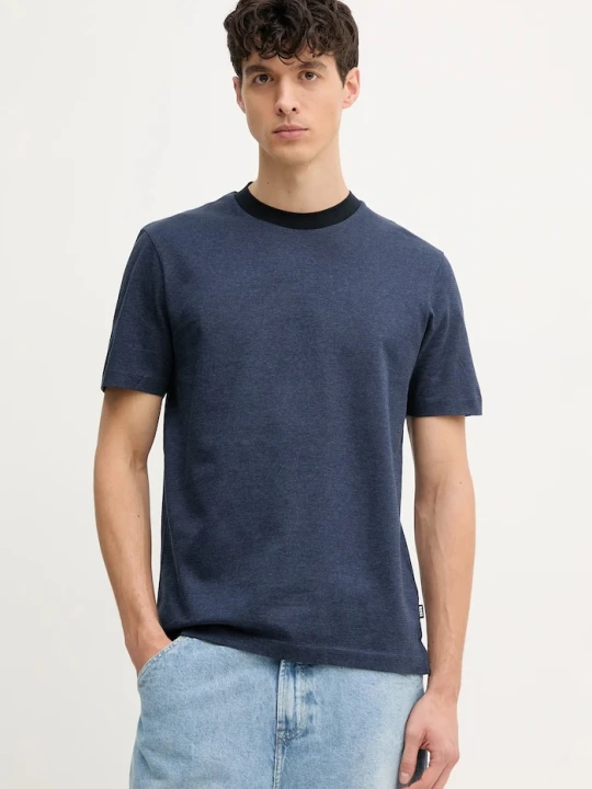 Zdjęcie produktu BOSS t-shirt bawełniany H-Thompson 432 granatowy