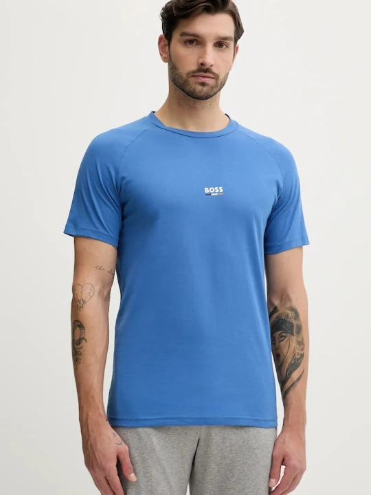 Zdjęcie produktu BOSS T-shirt męski T-Shirt RN Slim Fit fioletowy