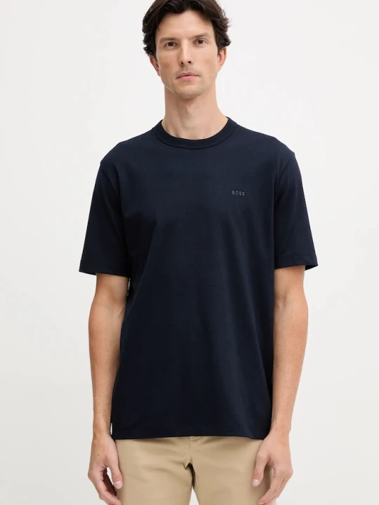 Zdjęcie produktu BOSS t-shirt bawełniany H-Taut 15 granatowy