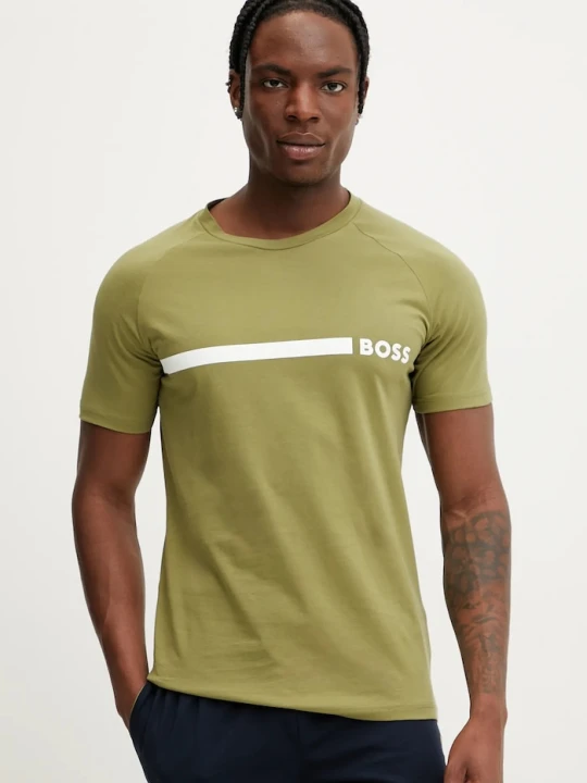 Zdjęcie produktu BOSS T-shirt męski T-Shirt RN Slim Fit zielony