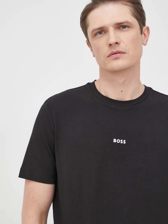 Zdjęcie produktu BOSS Orange T-shirt męski bawełniany TChup czarny