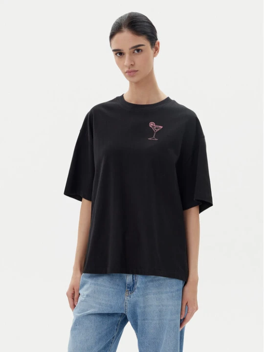 Zdjęcie produktu BOSS T-Shirt C_Eboyfriend_4 50540441 Czarny Oversize