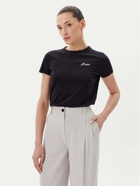 Zdjęcie produktu BOSS T-Shirt C_Elogo_20 50541343 Czarny Slim Fit