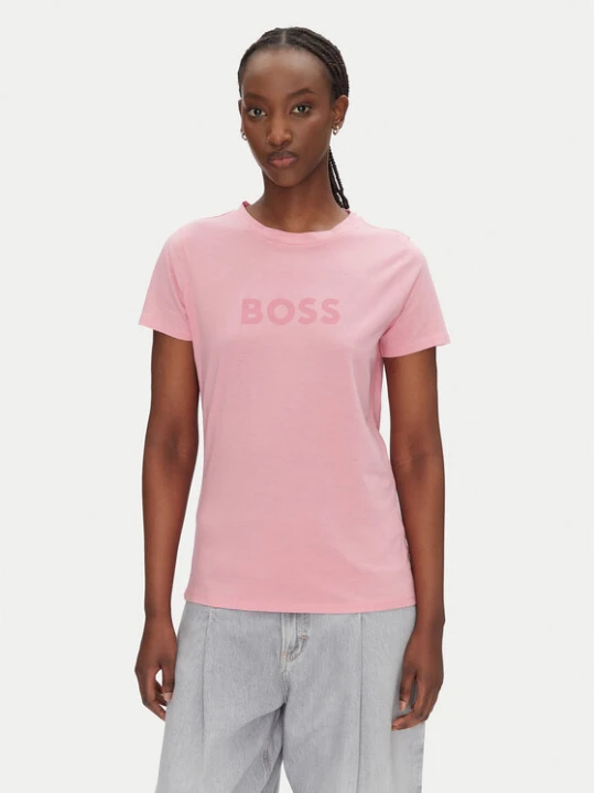 Zdjęcie produktu BOSS T-Shirt C_Elogo_5 50501139 Różowy Regular Fit