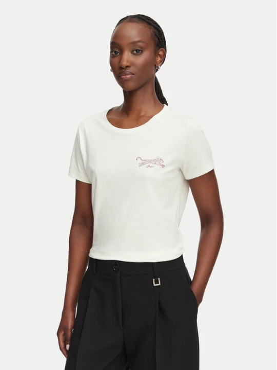 Zdjęcie produktu BOSS T-Shirt C_Elove_5 50566827 Kremowy Slim Fit