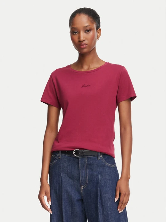Zdjęcie produktu BOSS T-Shirt C_Elove 50554696 Czerwony ciemny Slim Fit