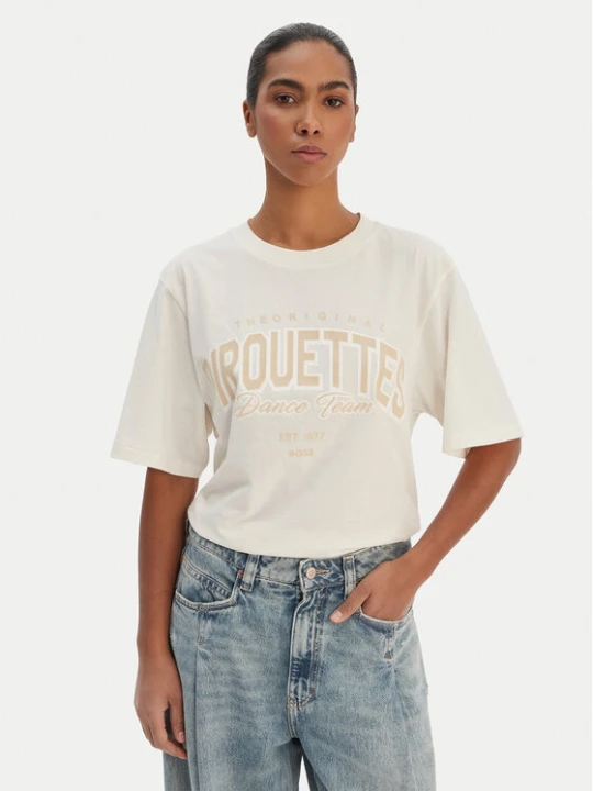 Zdjęcie produktu BOSS T-Shirt C_Eregular_1 50556993 Kremowy Relaxed Fit