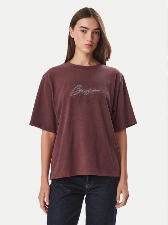 Zdjęcie produktu BOSS T-Shirt C_Eregular_8 50571460 Bordowy Regular Fit