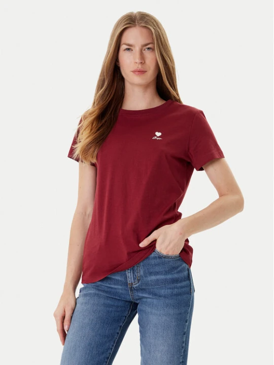 Zdjęcie produktu BOSS T-Shirt C_Esogo_3 50545288 Bordowy Regular Fit
