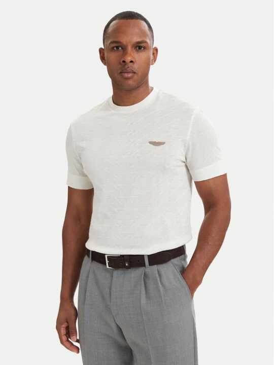 Zdjęcie produktu BOSS T-Shirt C-Thompson 180_AM 50565175 Kremowy Regular Fit