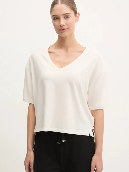 Zdjęcie produktu BOSS t-shirt CP Stripe T-Shirt beżowy