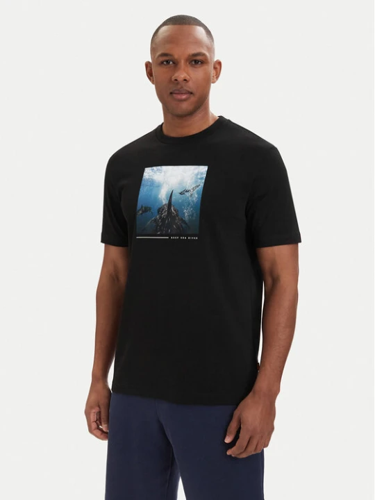 Zdjęcie produktu BOSS T-Shirt Creature 50561861 Czarny Regular Fit