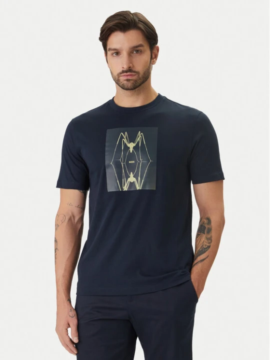Zdjęcie produktu BOSS T-Shirt Creature 50561861 Granatowy Regular Fit