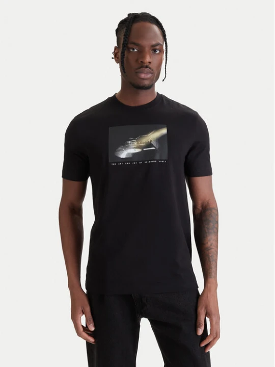 Zdjęcie produktu BOSS T-Shirt Dj 50561846 Czarny Regular Fit