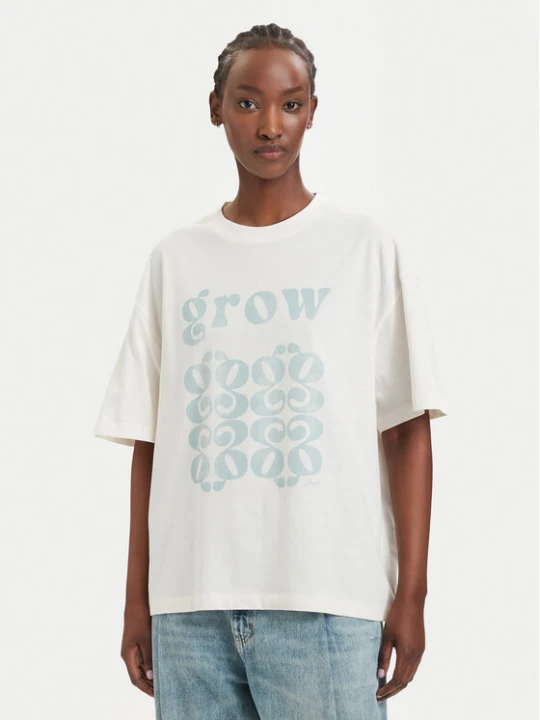 Zdjęcie produktu BOSS T-Shirt Eboys 50566831 Kremowy Relaxed Fit