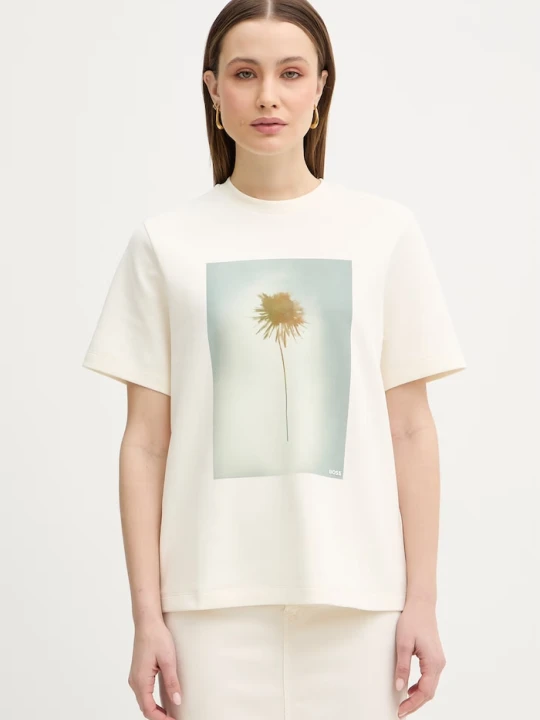 Zdjęcie produktu BOSS t-shirt Eharpa2 beżowy