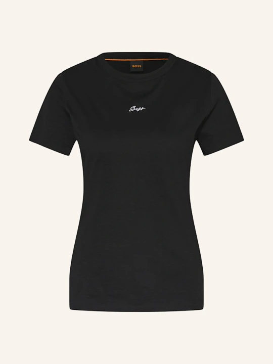 Zdjęcie produktu Boss T-Shirt Elogo schwarz CZARNY