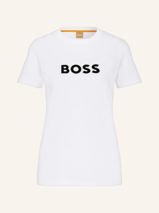 Zdjęcie produktu Boss T-Shirt Elogo weiss BIAŁY