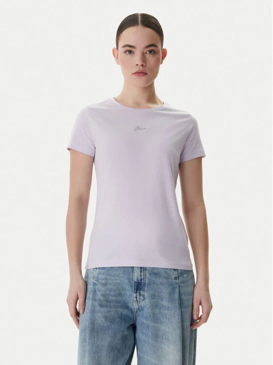 Zdjęcie produktu BOSS T-Shirt Elove 50554696 Fioletowy Slim Fit
