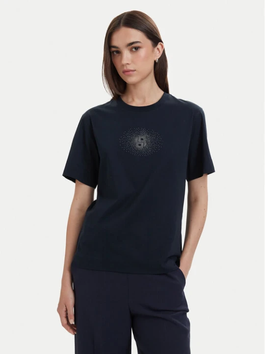 Zdjęcie produktu BOSS T-Shirt Elpha 50567045 Granatowy Regular Fit