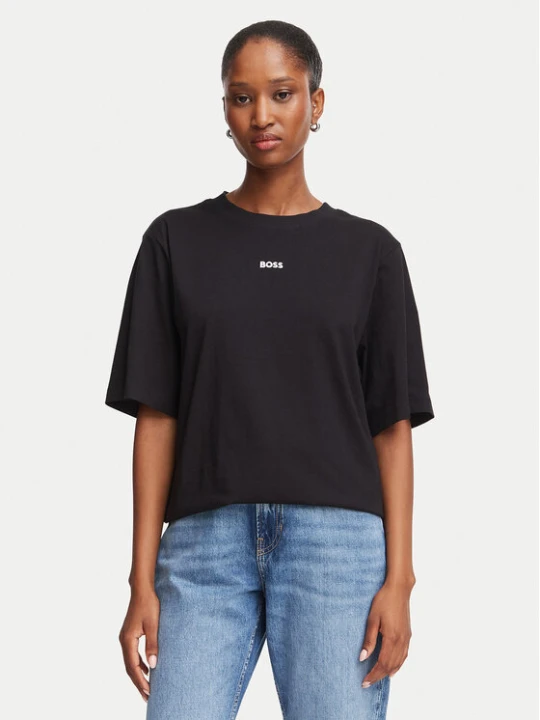 Zdjęcie produktu BOSS T-Shirt Enis 50523256 Czarny Regular Fit