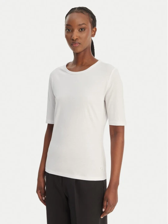 Zdjęcie produktu BOSS T-Shirt Evyta 50561508 Biały Slim Fit