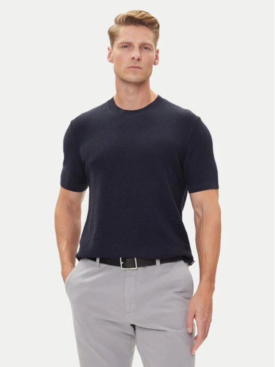 Zdjęcie produktu BOSS T-Shirt H-Ianni 50543161 Granatowy Regular Fit