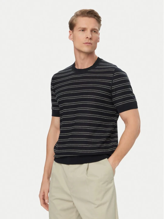 Zdjęcie produktu BOSS T-Shirt H-Nalon 50560482 Granatowy Regular Fit