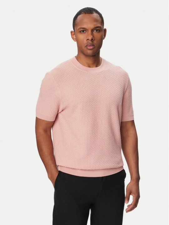 Zdjęcie produktu BOSS T-Shirt H-Nilton 50560468 Różowy Regular Fit