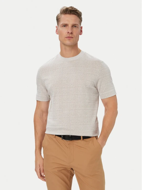 Zdjęcie produktu BOSS T-Shirt H-Thompson 181 50565299 Beżowy Regular Fit