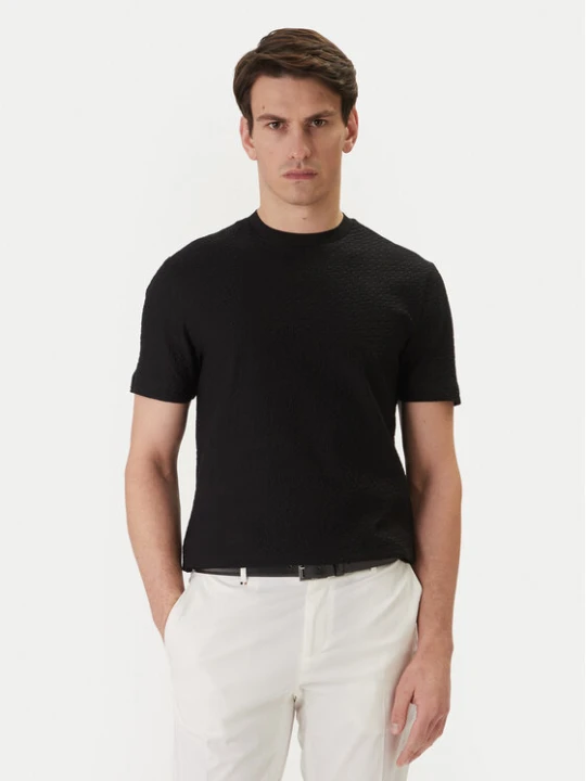 Zdjęcie produktu BOSS T-Shirt H-Thompson 228 50557395 Czarny Regular Fit