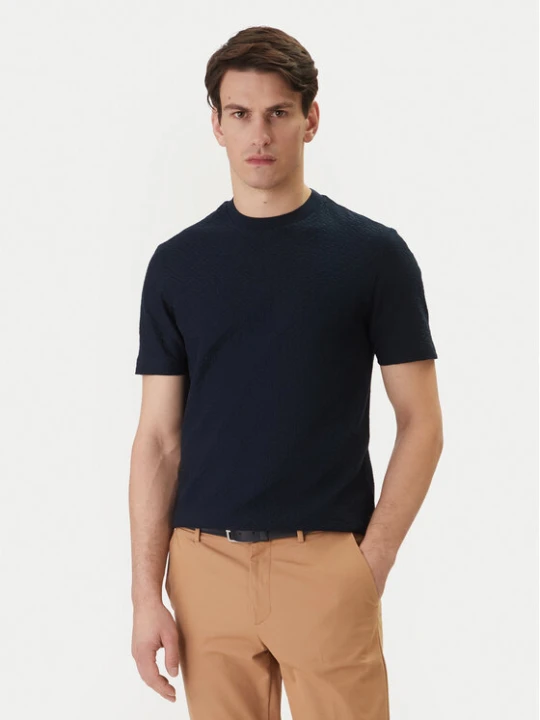 Zdjęcie produktu BOSS T-Shirt H-Thompson 228 50557395 Granatowy Regular Fit