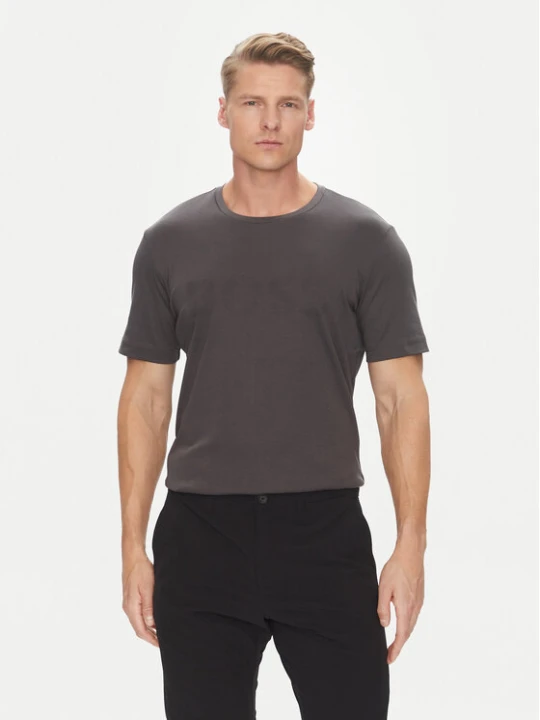 Zdjęcie produktu BOSS T-Shirt Logo Future 50543796 Szary Regular Fit