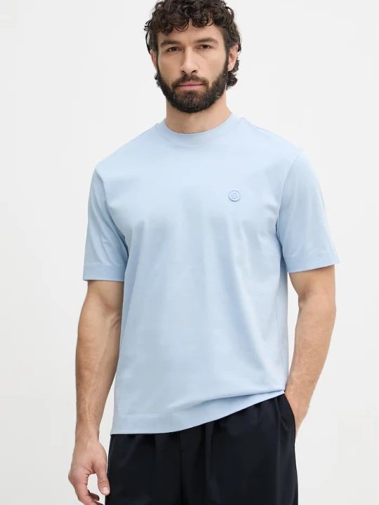 Zdjęcie produktu BOSS T-shirt męski bawełniany C-Tames 98 niebieski