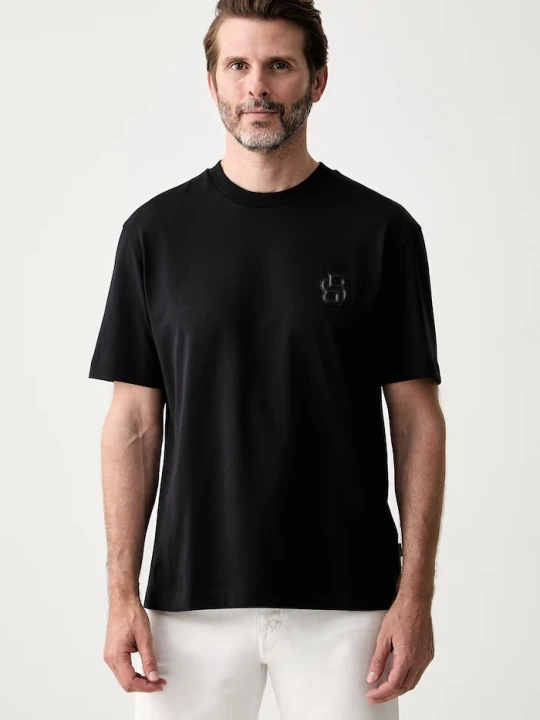 Zdjęcie produktu BOSS T-shirt męski bawełniany C-Tames czarny