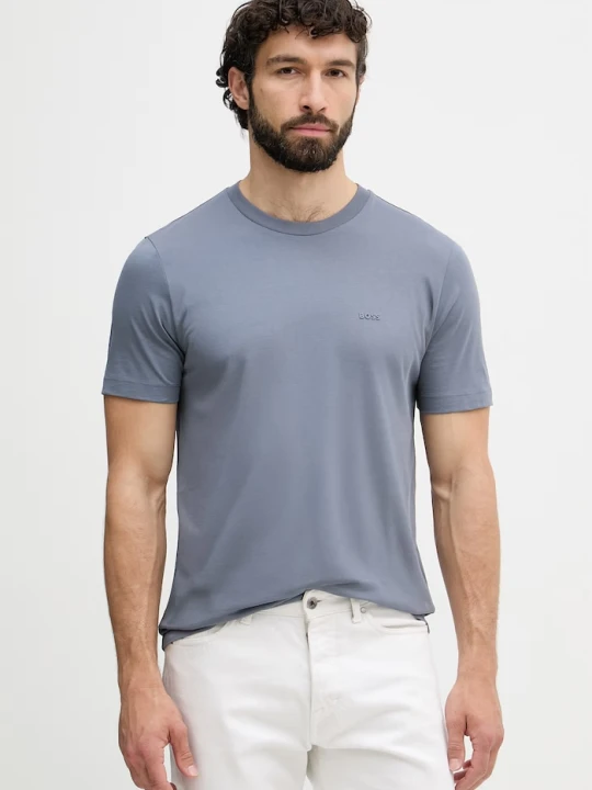 Zdjęcie produktu BOSS T-shirt męski bawełniany Thompson 01 niebieski