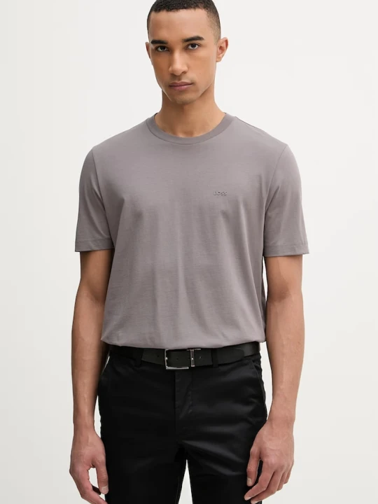 Zdjęcie produktu BOSS T-shirt męski bawełniany Thompson 01 brązowy